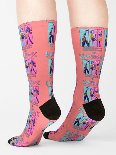 Huntrix - Kpop Demon Hunters Style 4 Socks