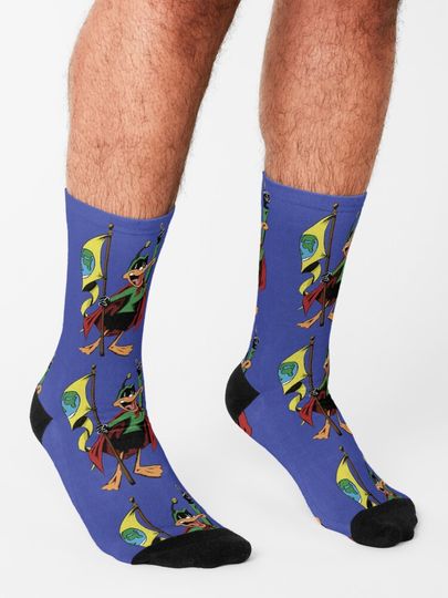Duck Dodgers Socks