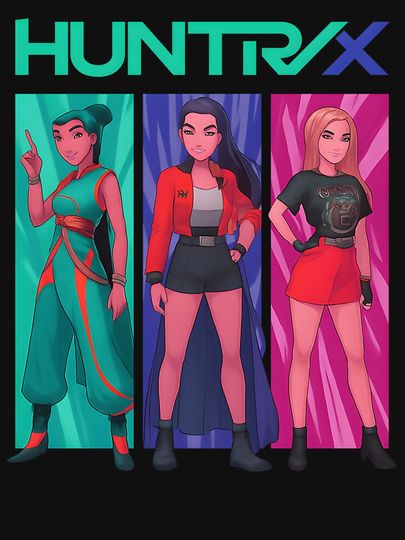 Huntrix Kpop Demon Hunters Classic T-Shirt