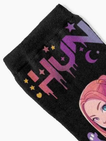 Huntrix Halloween Kpop Demon Hunter Socks
