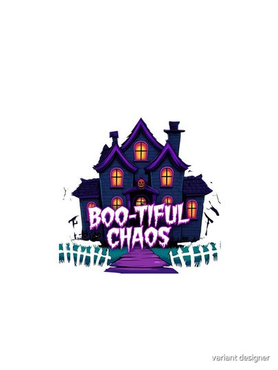 Boo-Tiful Chaos iPhone Case