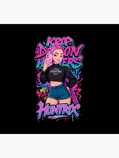 K-Pop Demon Hunters Art Rumi