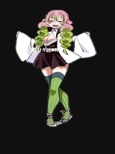 demon mitsuri Essential T-Shirt, Fan Art Anime Design Classic T-Shirt