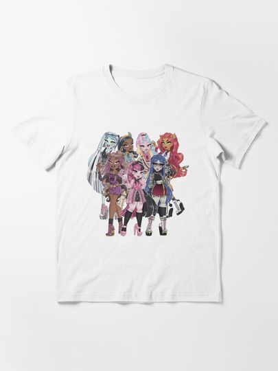 Monster Girls Group Classic T-Shirt – Stylish Casual Streetwear Graphic Tee