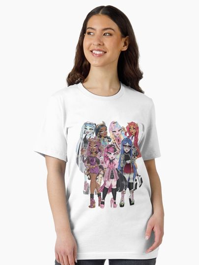 Monster Girls Group Classic T-Shirt – Stylish Casual Streetwear Graphic Tee