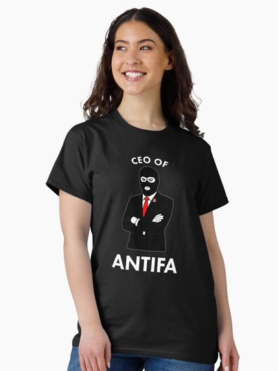 CEO of Antifa Bold Graphic Classic T-Shirt