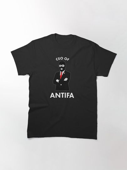 CEO of Antifa Bold Graphic Classic T-Shirt