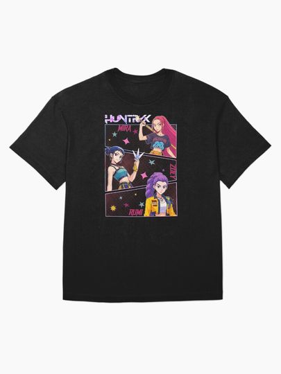 Huntrix Demon Hunters Back To School Outfit, Kids T Shirts