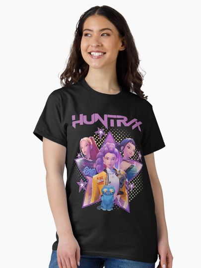 Huntrix Kpop Demon Hunter Girl Group Classic T-Shirt