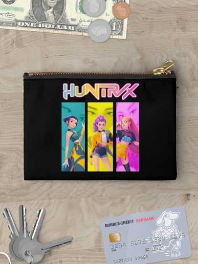 trio kpop Zipper Pouch