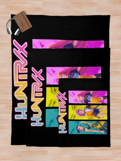trio kpop Fleece Blanket, Gift For Fan