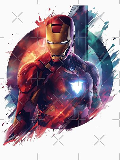 Avengers Comic Style Graphic Tee
