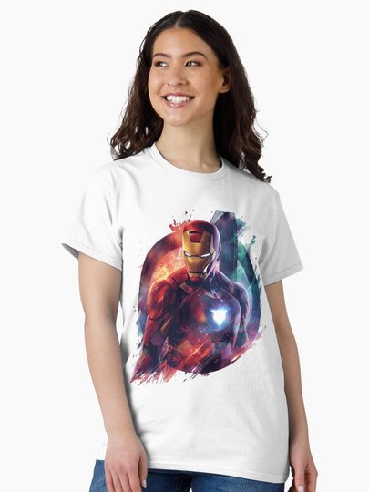 Avengers Comic Style Graphic Tee