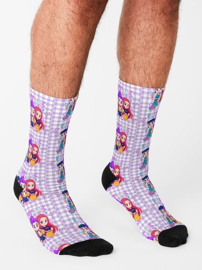 K-Pop Demon Hunters - Huntrix Socks