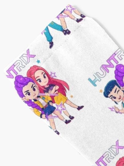K-Pop Demon Hunters - Huntrix Socks, Gift For Fan