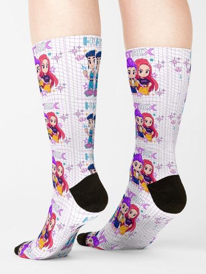 K-Pop Demon Hunters - Huntrix Socks