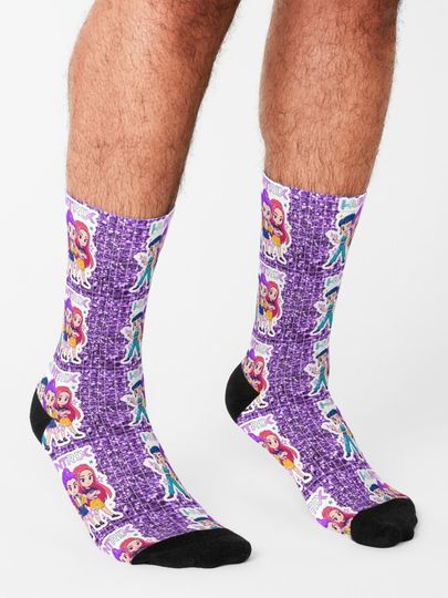 K-Pop Demon Hunters - Huntrix Socks