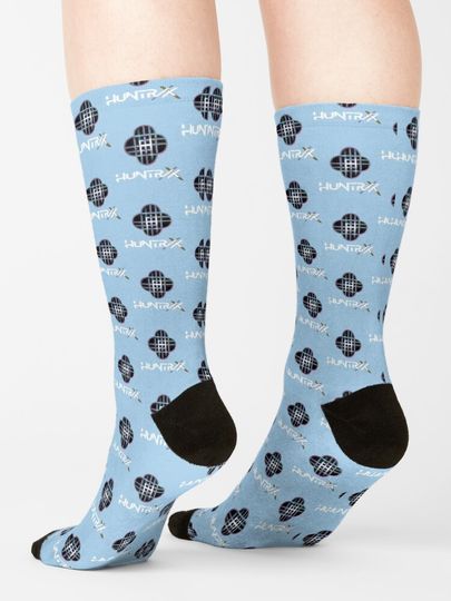 Hunter X Animated Logo Art By Merch, Limited Edition Socks, Gift For Fan