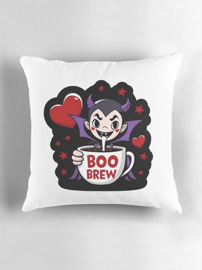 Boo Brew Pillow