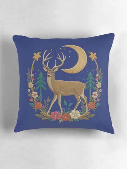 “Starry Night of Christmas” Pillow