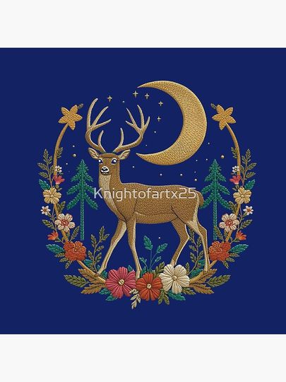 “Starry Night of Christmas” Pillow