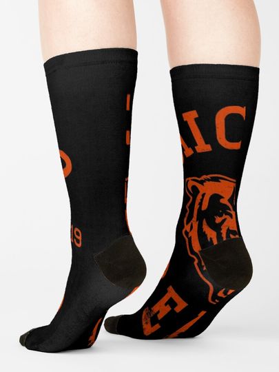 Chicago Bears Socks, Gift For Fan