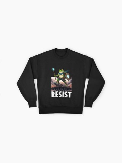 Portland Frog Resist Sweatshirt
