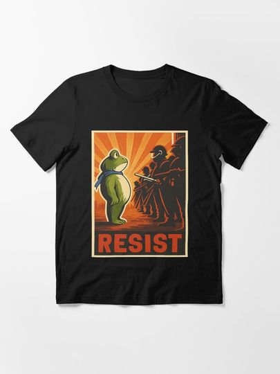 Portland-Frog-Protest Essential T-Shirt