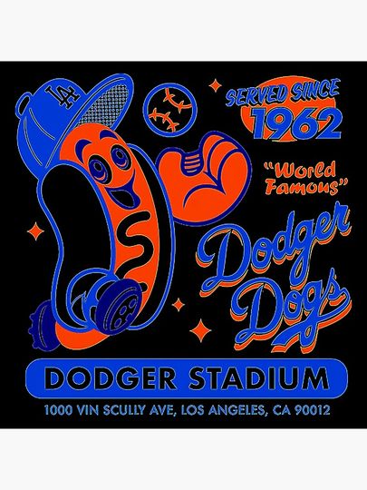 Dodger Dogs Since 1962 Poster