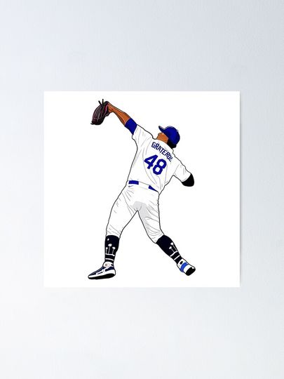 Brusdar Graterol La Dodgers Poster