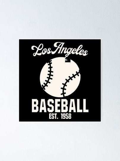 Los Angeles Dodgers Poster