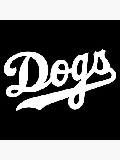La Dogs - Blue Poster