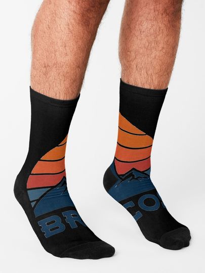 Denver Broncos Socks, Gift For Fan