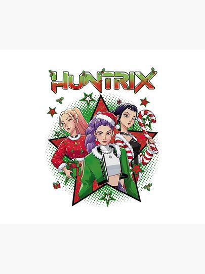 HUNTR X HUNTRIX Kpop Demon Hunters  Fleece Blanket