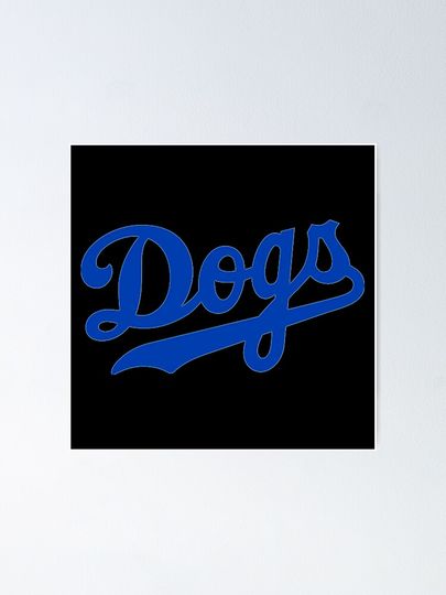 La Dogs - White Poster