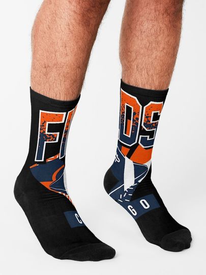 Chicago Bears Socks, Gift For Fan
