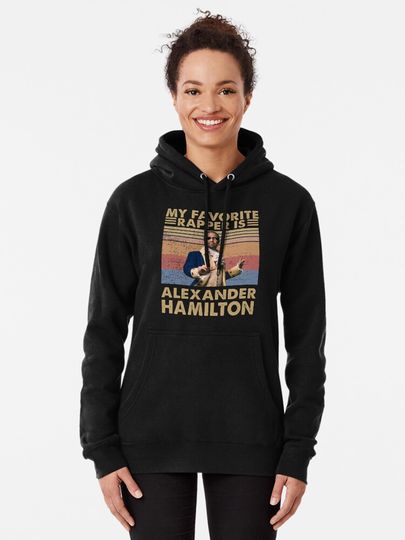 Vintage Alexander Hamilton Rapper Hoodie