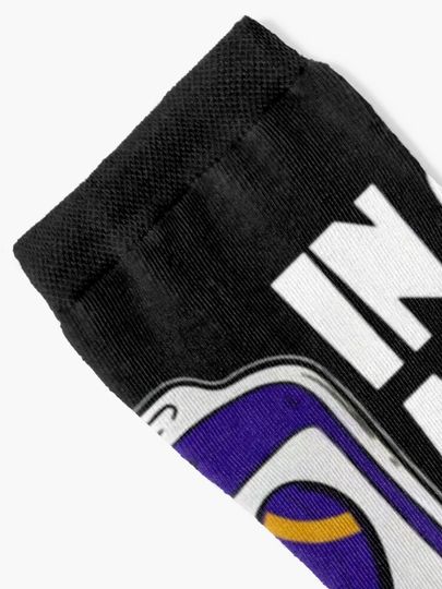 Baltimore Ravens Socks, Gift For Fan