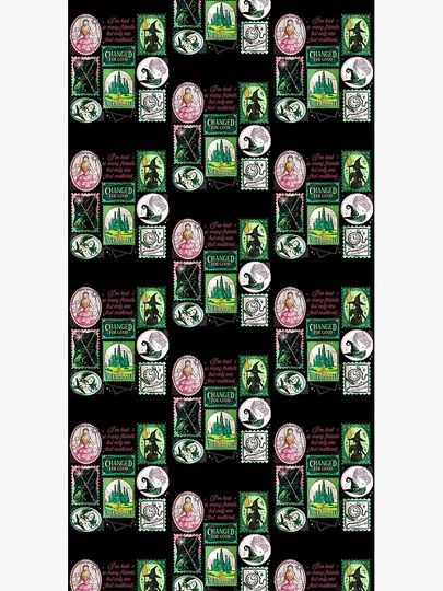 Wicked Changed For Good StampsWizard Defying Gravity Duffle Bag