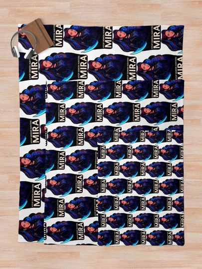 K-Pop Demon Hunters art Mira Fleece Blanket