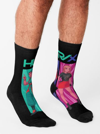 Huntrix Kpop Demon Hunters Socks