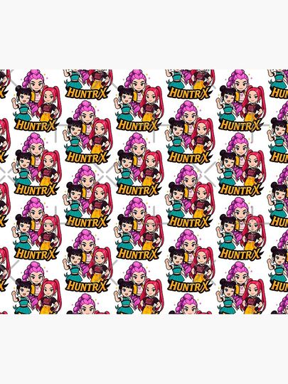 K-Pop Demon Hunters art Fleece Blanket