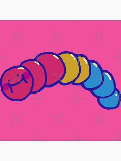 pansexual caterpillar Poster