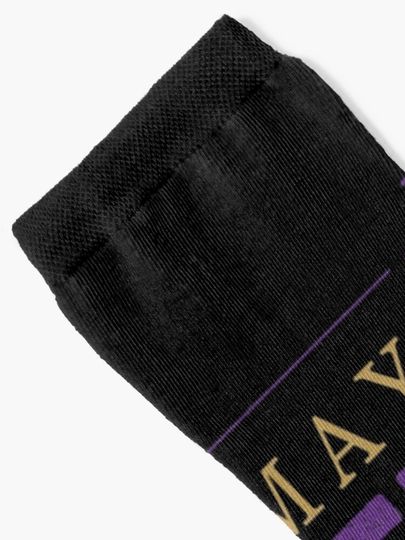 Baltimore Ravens Socks, Gift For Fan