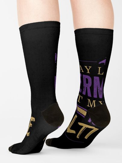 Baltimore Ravens Socks, Gift For Fan