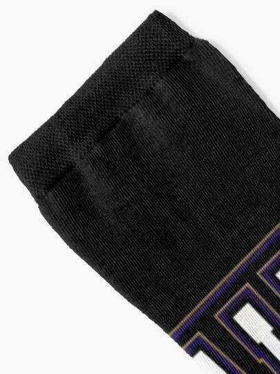 Baltimore Ravens Socks, Gift For Fan