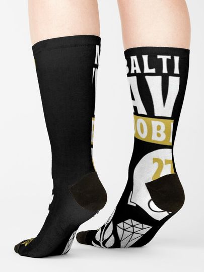Baltimore Ravens Socks, Gift For Fan