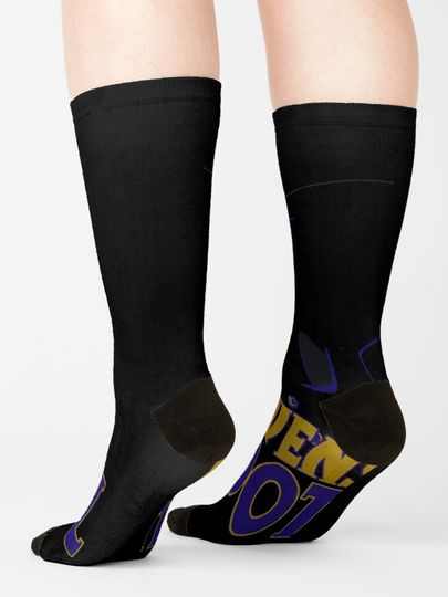 Baltimore Ravens Socks, Gift For Fan