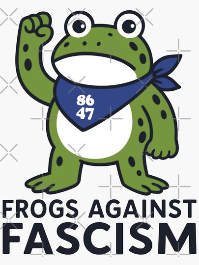 Portland-Frog Sticker