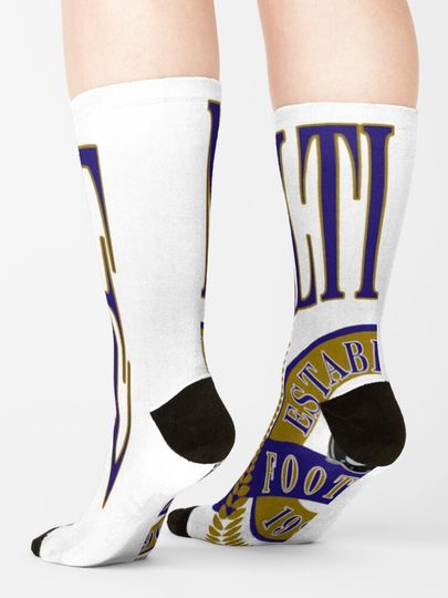 Baltimore Ravens Socks, Gift For Fan